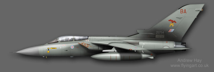 Tornado F.3 ZG734 29 Sqn
